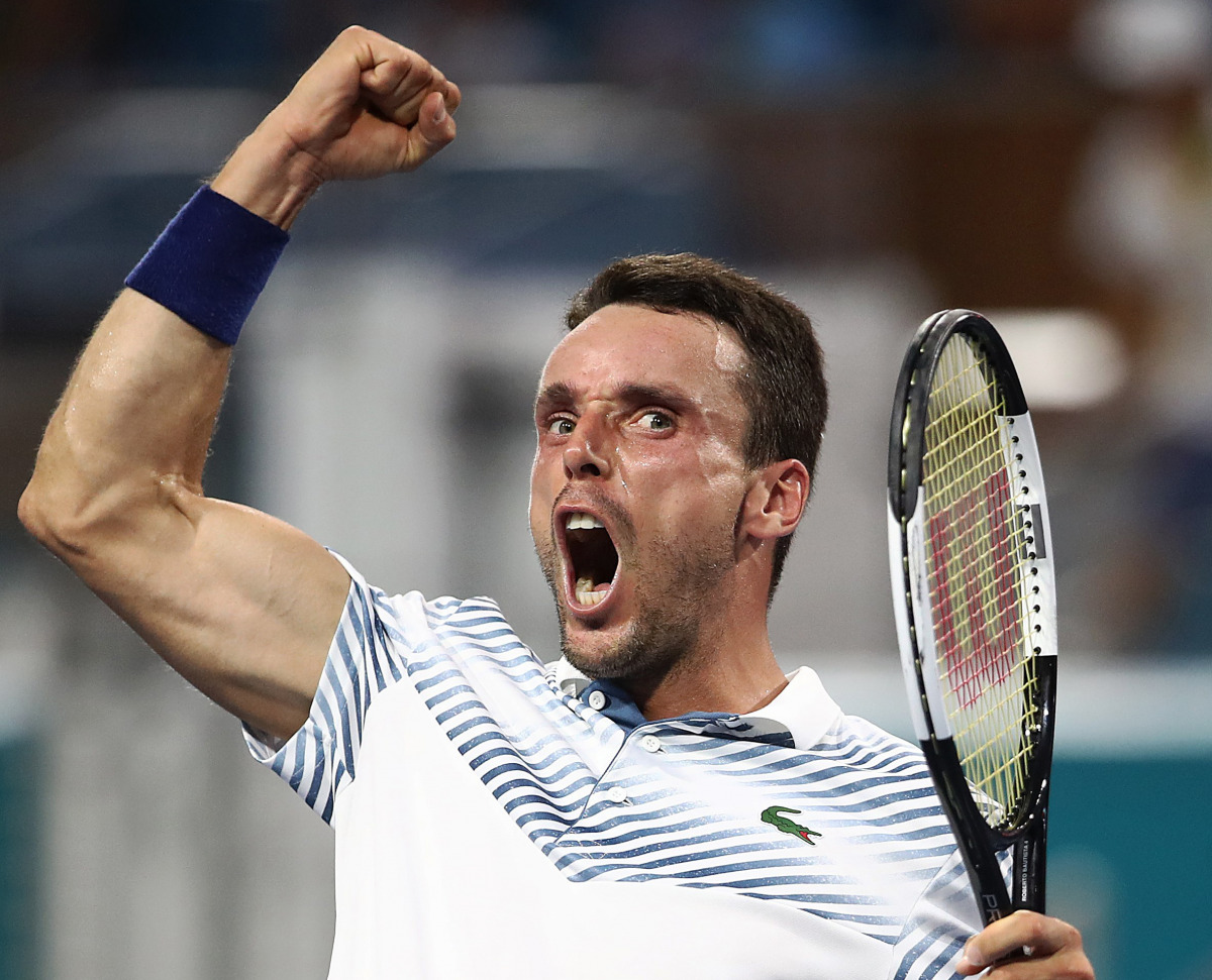 Roberto Bautista Agut of Spain