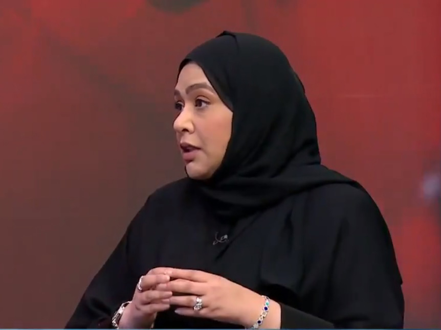 Head of Vaccination at the Ministry of Public Health (MoPH), Dr. Soha Al Bayat; screen grab of a video by Qatar Television 