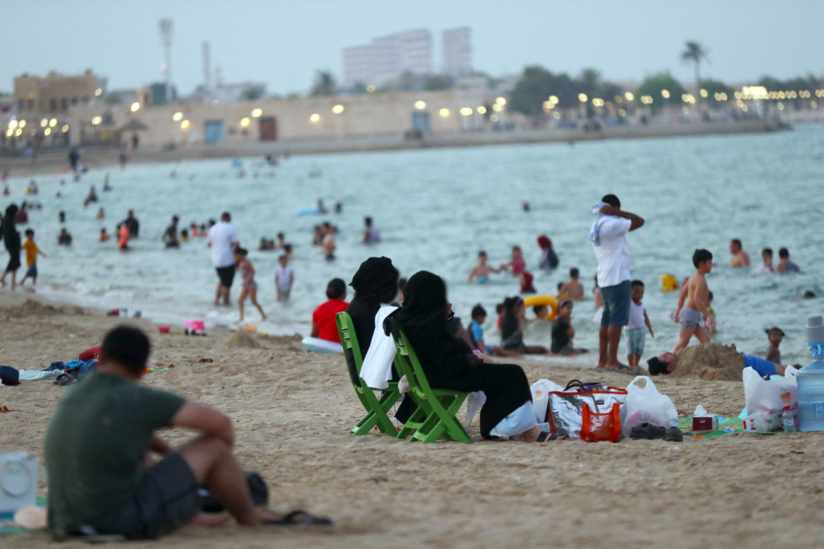 Across major water activities hotbed like Katara, Lusail, Fuwarit beach, Al Thakira, and others, families engaged in kite surfing, parasailing, wakeboarding, kayaking, sailing, and diving.