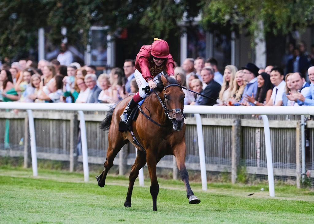 Thousand Oaks in action at Newmarket July Course.