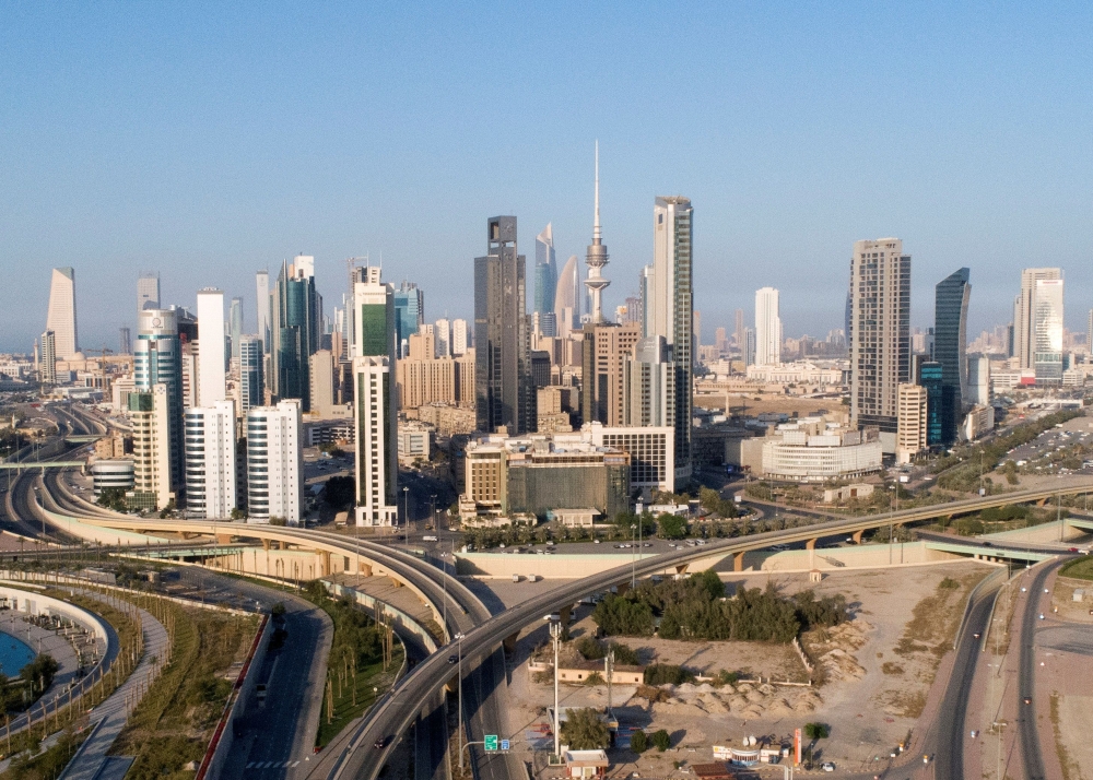 File photo: An aerial view of Kuwait City. Reuters/Stephanie McGehee/File Photo
