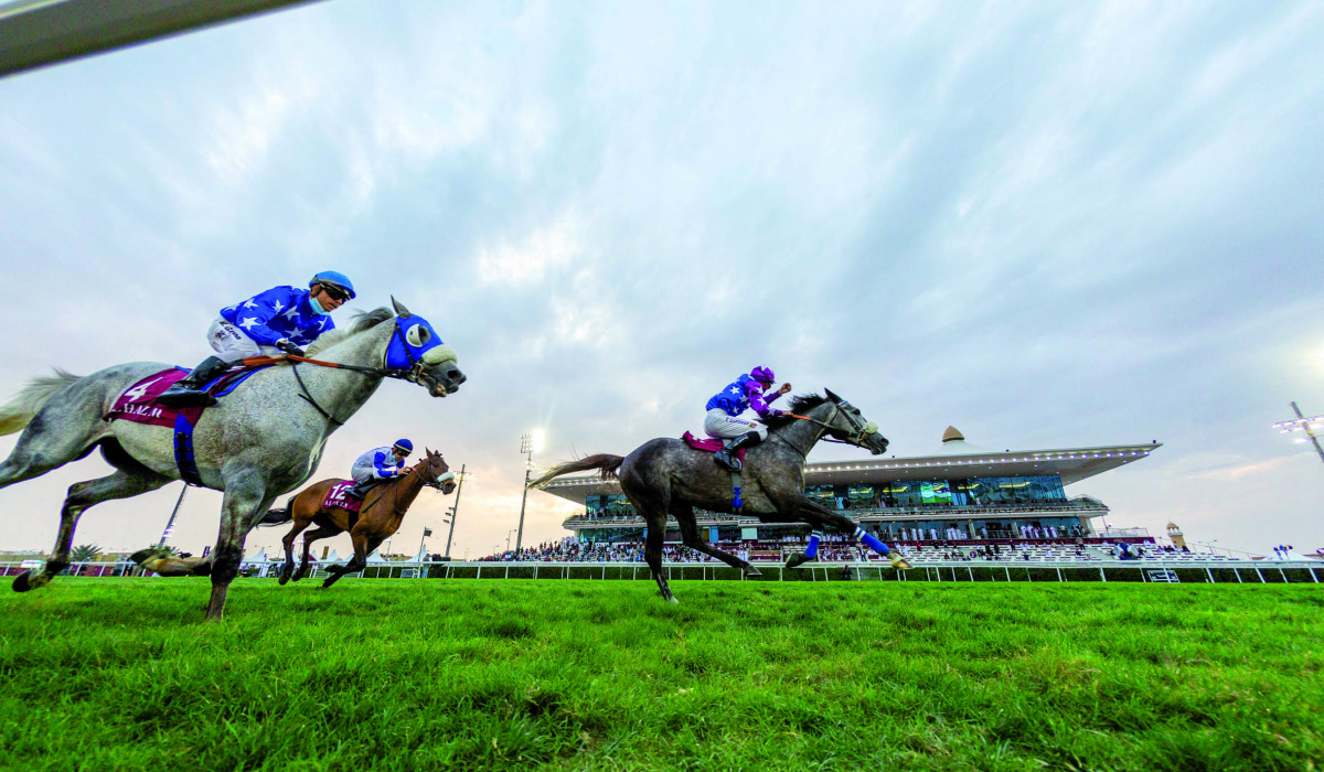 Riders in action during an earlier edition of The Amir Sword Festival at Al Rayyan Park in this file photo.