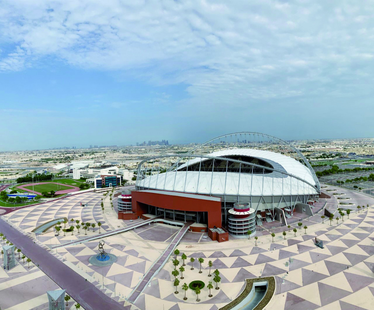 The Khalifa International Stadium in Doha