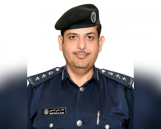 Colonel Mohamed Radi Al Hajri, Director of the Awareness and Information Department at the General Directorate of Traffic