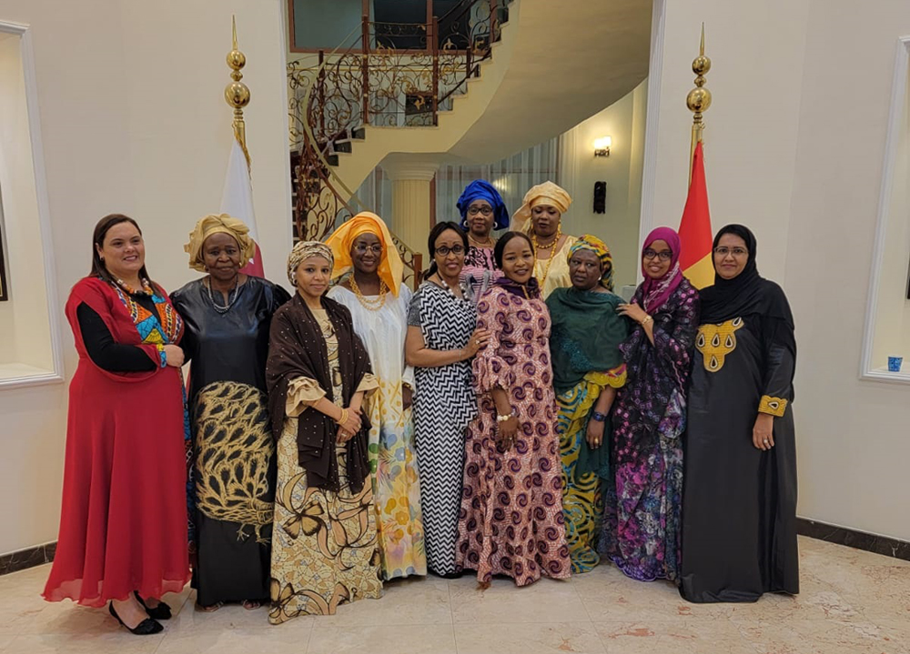 African Women Diplomatic Group (AWDG) members.