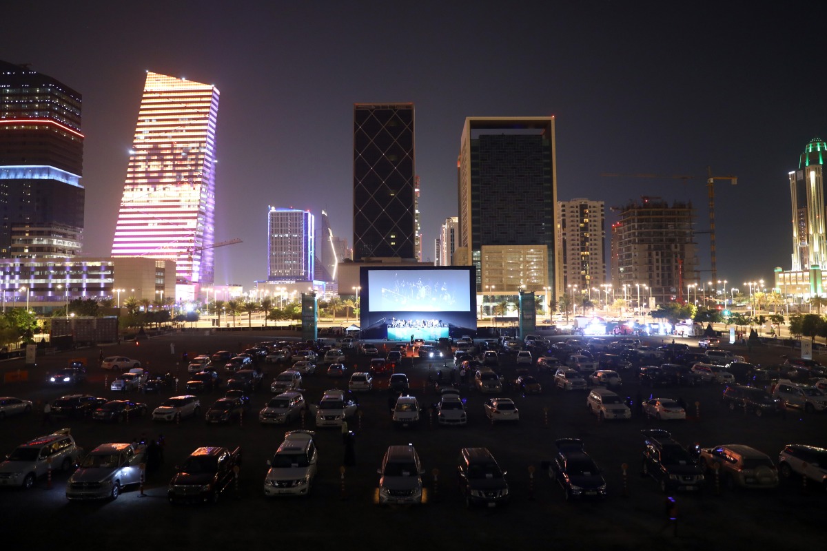 File Pic of Ajyal drive-in cinema