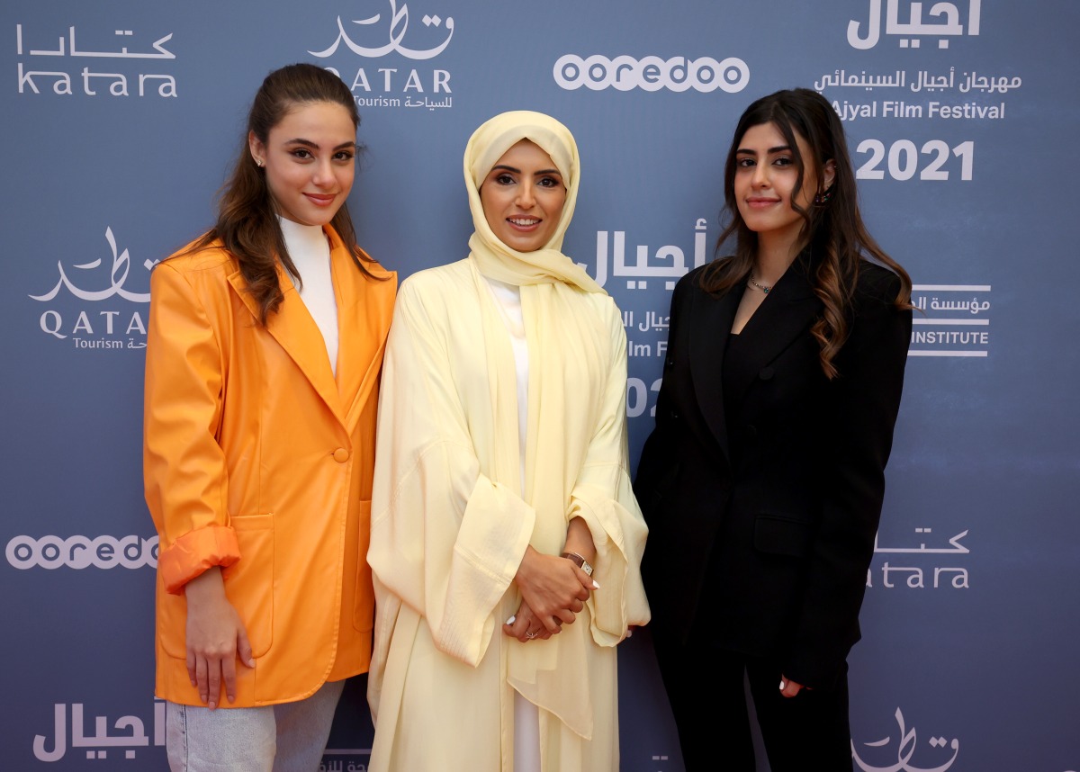 Stars of the Netflix drama AlRawabi School for Girls.