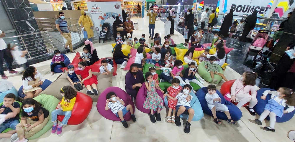 The first Children's Literature Fair organized by the Qatari Publishing and Distributors Forum at the Tawar Mall..Picture by: Salim Matramkot/The Peninsula
