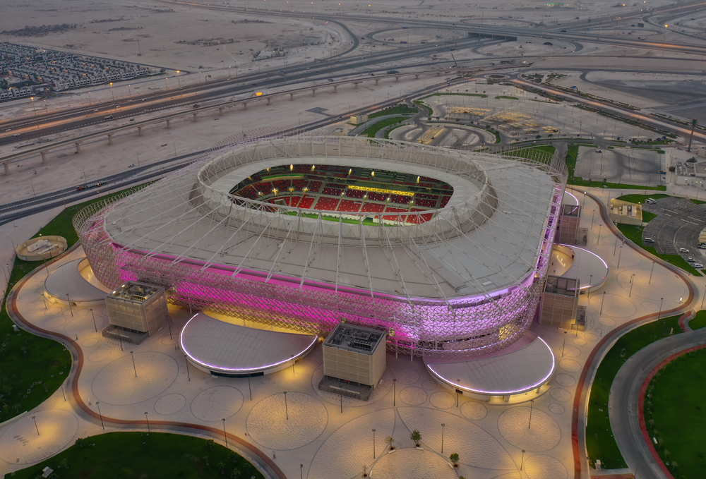 Ahmad Bin Ali Stadium of Al Rayyan with a capacity 40,000 seats.