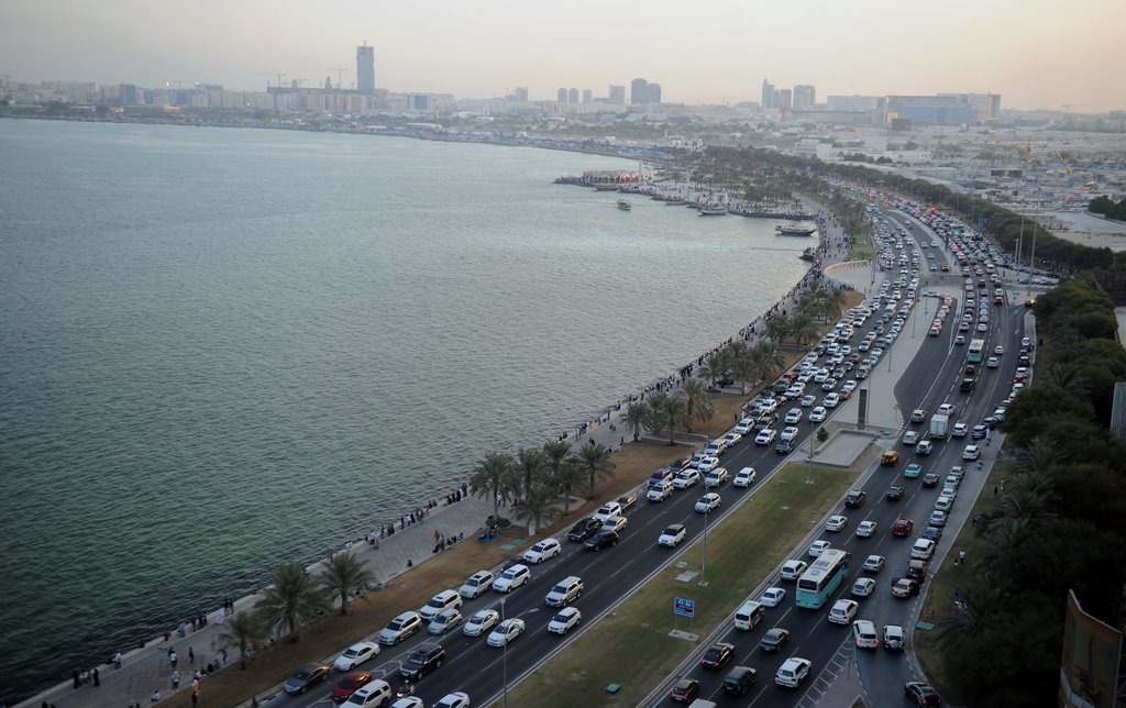 A file picture of Corniche street.