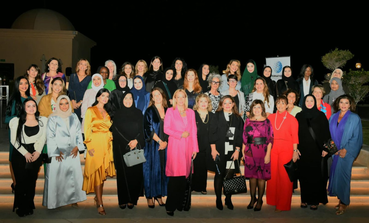 Members of Ladies Supper Club during the event.