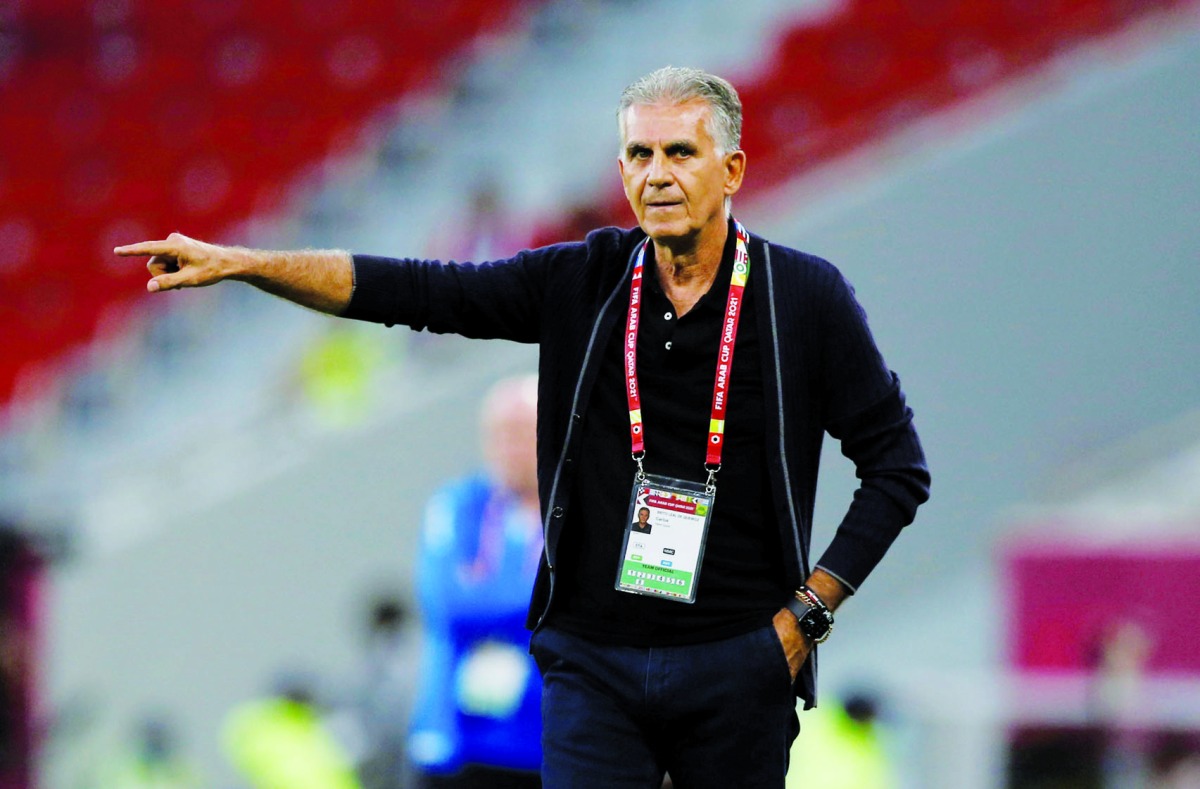 Egypt coach Carlos Queiroz