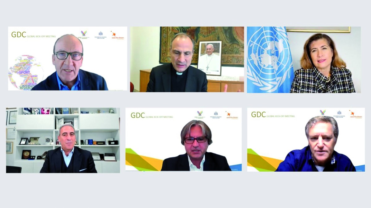 Under the aegis of the Vatican Pontifical Council for Culture, Sport at the Service of Humanity and Save the Dream, launched the Global Digital Community.