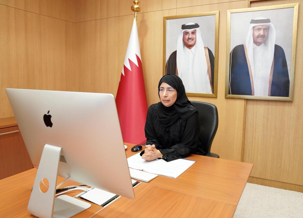 Minister of Public Health H E Dr. Hanan Mohamed Al Kuwari