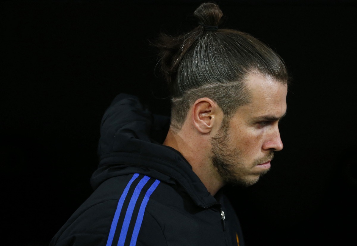 Real Madrid's Gareth Bale before the match REUTERS/Javier Barbancho


