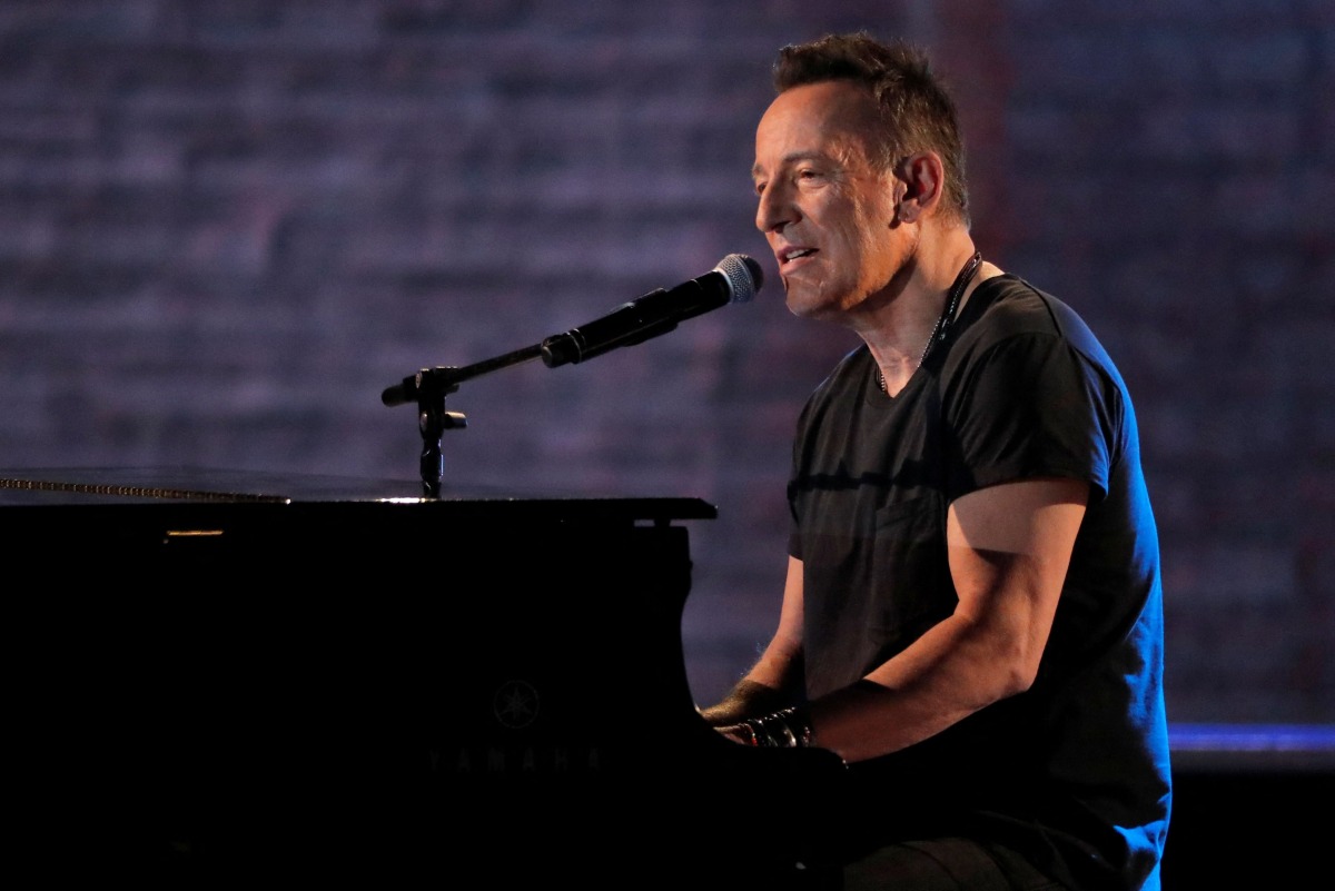 Bruce Springsteen performs. REUTERS/Lucas Jackson/File Photo
