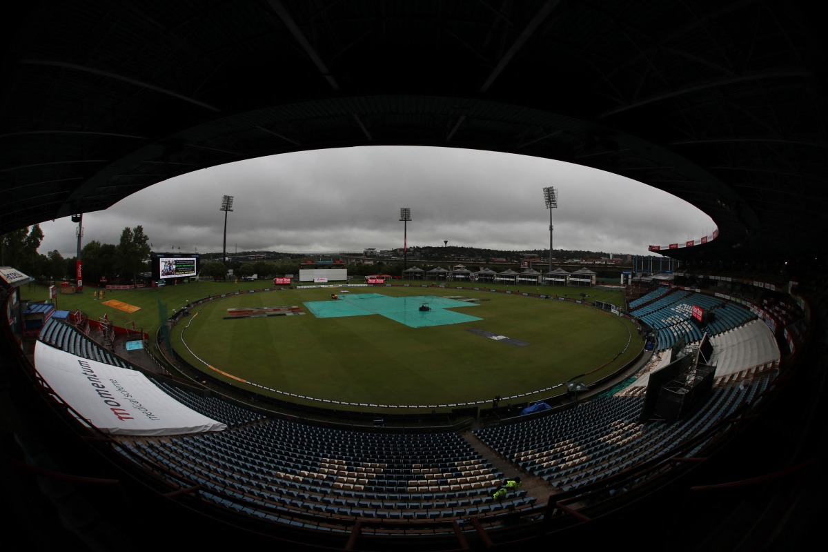  General view before the match REUTERS/Siphiwe Sibeko
