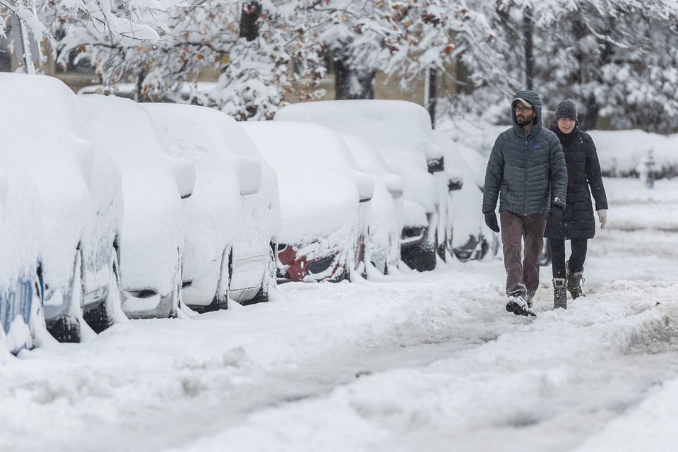 Drivers in Virginia were stranded in their vehicles overnight as authorities worked to reopen an icy stretch of Interstate 95 closed after a storm blanketed the U.S. region in snow a day earlier, officials said on Tuesday. Reuters