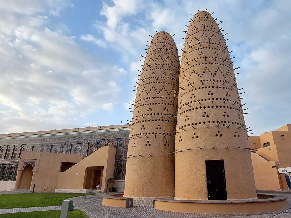 Pigeon tower at Katara. Picture clicked by Salim Matramkot / The Peninsula on January 21, 2022 