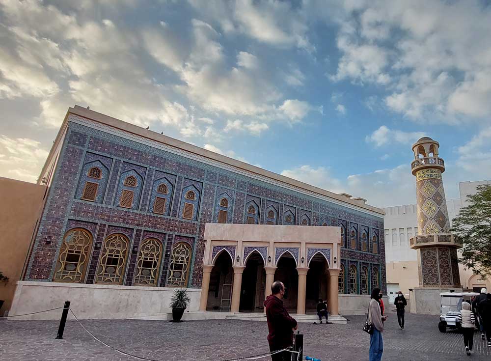 File photo of mosque at Katara