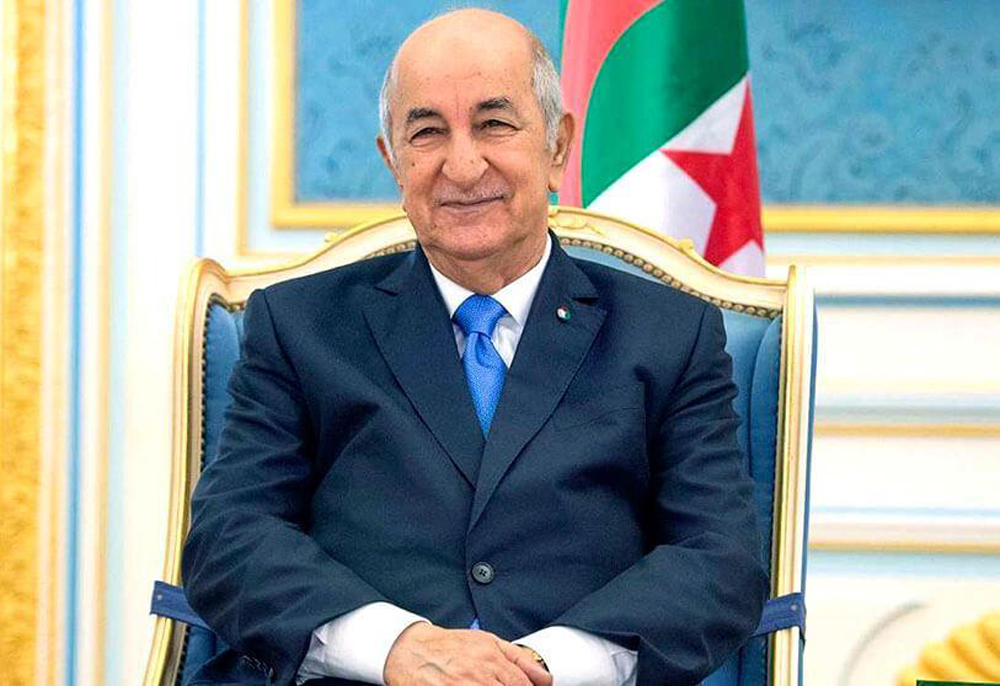 President of the People’s Democratic Republic of Algeria H E Abdelmadjid Tebboune