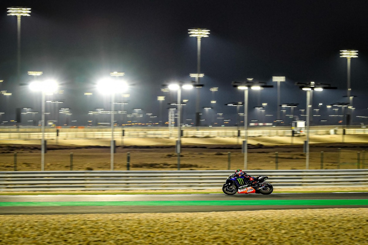 Fabio Quartararo in action during the Tissot Grand Prix of Doha 2021 at the Losail International Circuit in this file photo. Pic: MOTOGP