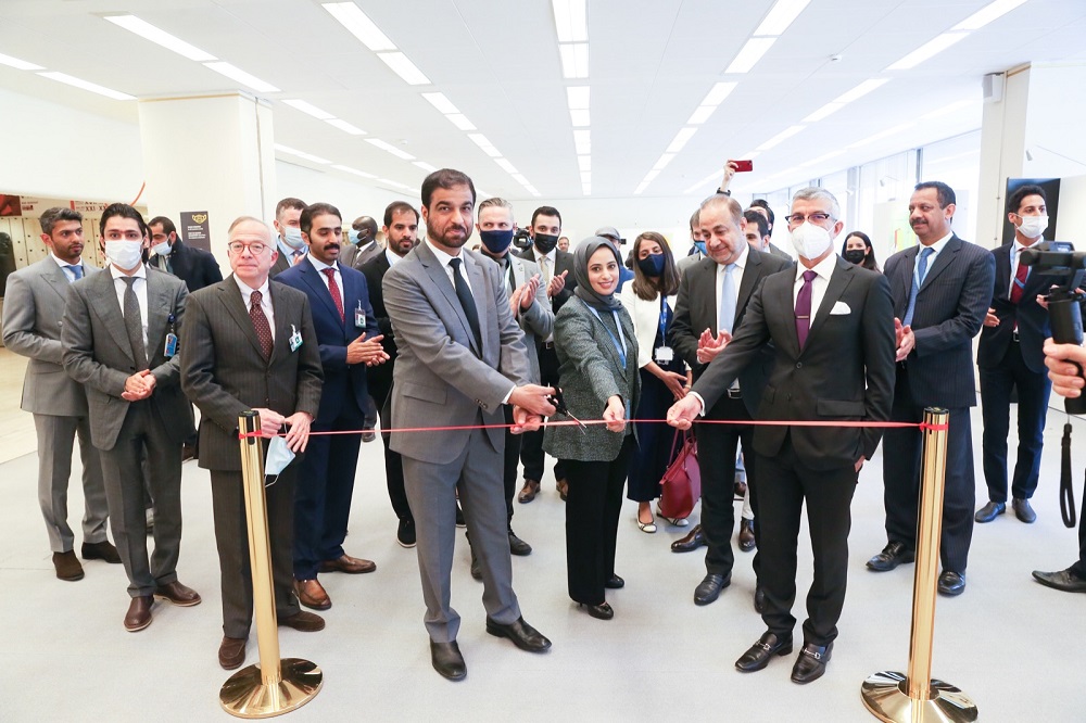 Officials during the inauguration of ‘Human Rights and Football’ exhibition in Geneva.