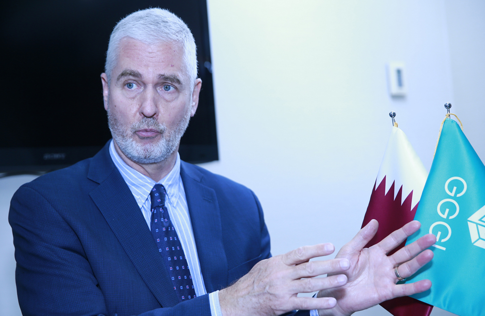 Dr. Frank Rijsberman, Director-General of Global Green Growth Institute. PIC: RAJAN VADAKKEMURIYIL