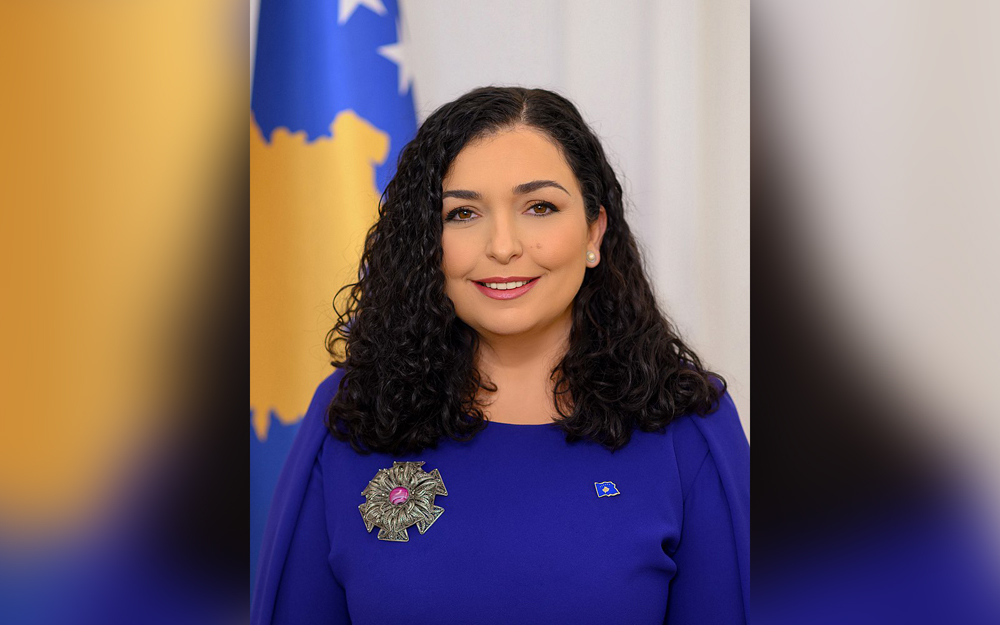 Kosovo President, H E Vjosa Osmani 