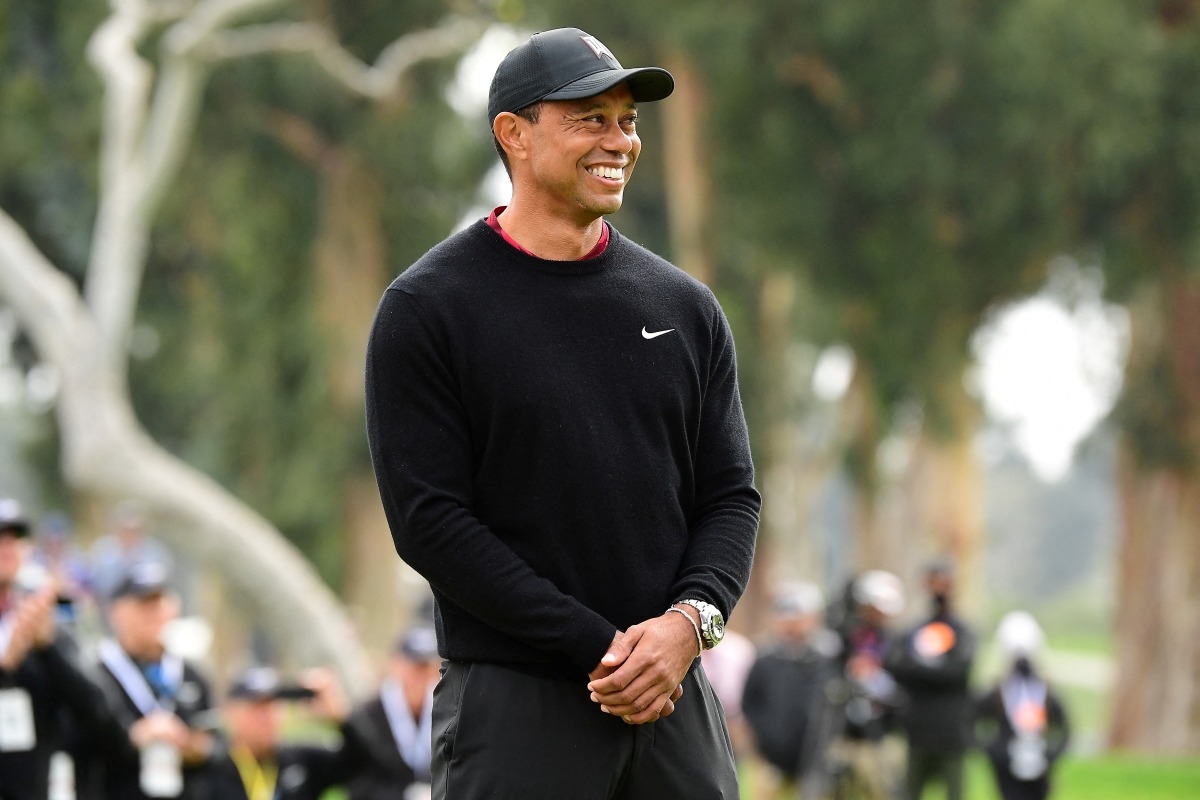 FILE PHOTO: Tiger Woods. Mandatory Credit: Gary A. Vasquez-USA TODAY Sports/File Photo
