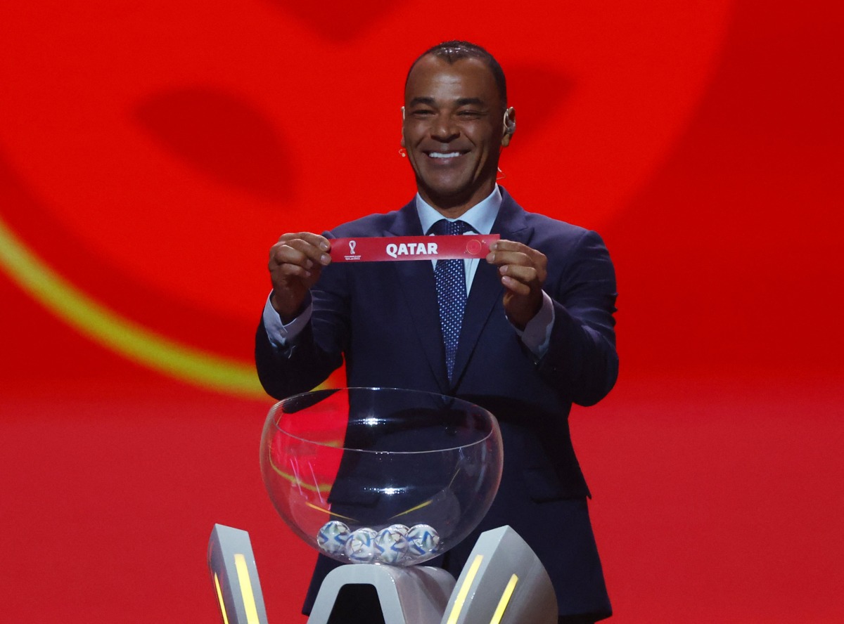 Brazilian legend Cafu draws Qatar.