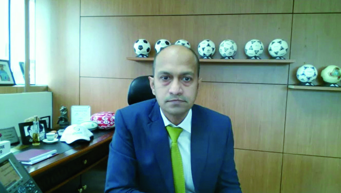 Mohsin Mujtaba Director Products and Market Development, QSE during the webinar.