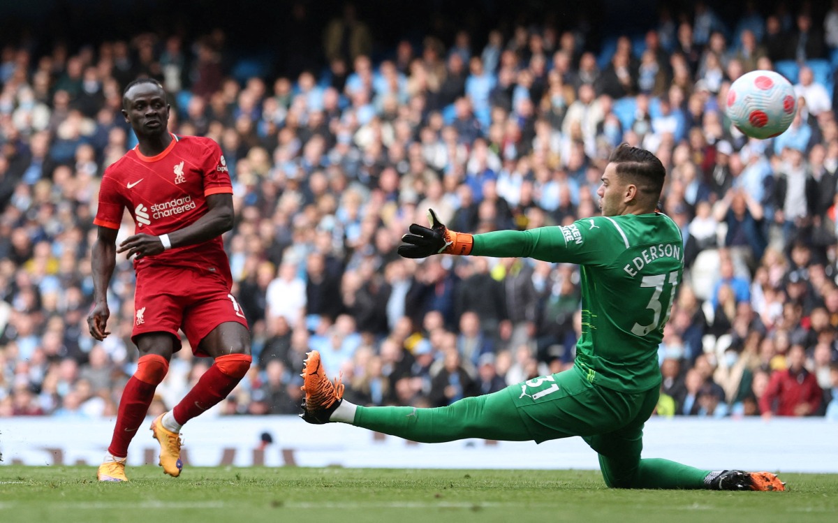 Liverpool's Sadio Mane scores their second goal Action Images via Reuters/Carl Recine 