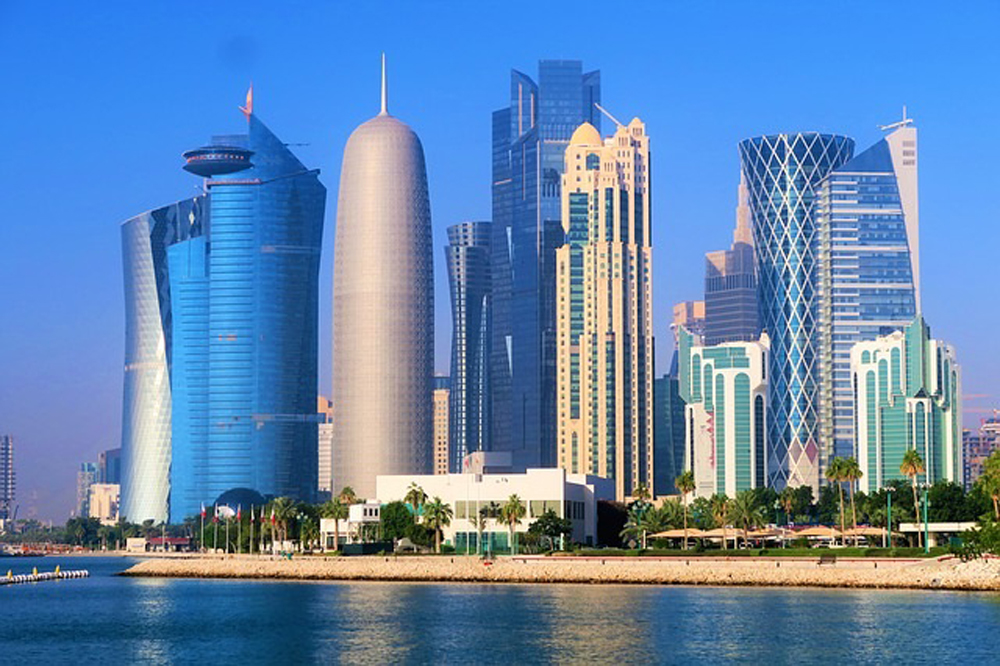 A view of Doha Skyline