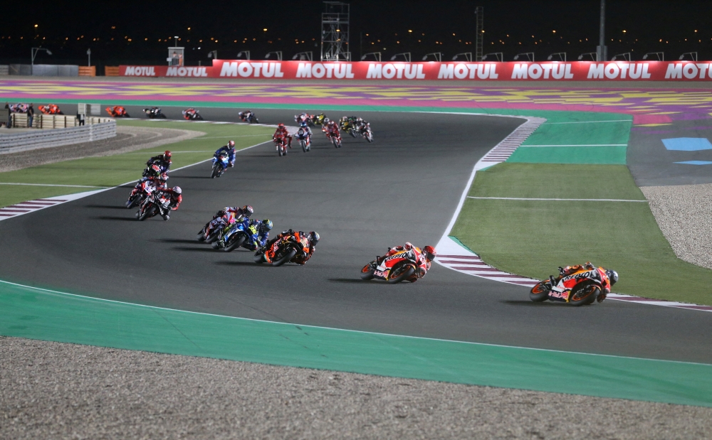 File photo: MotoGP - Qatar Grand Prix - Losail International Circuit, Lusail, Qatar - March 6, 2022 General view during the race Reuters/Ibraheem Al Omari/File Photo