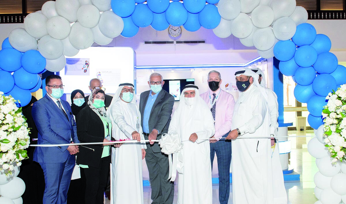 Officials during the launch of a nationwide awareness campaign on diabetes. 