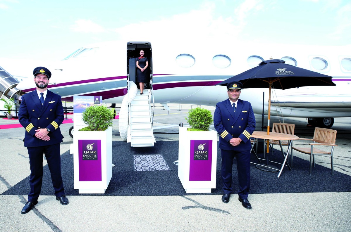 Qatar Executive is exhibiting its ultra-modern Gulfstream G650ER aircraft at the EBACE.