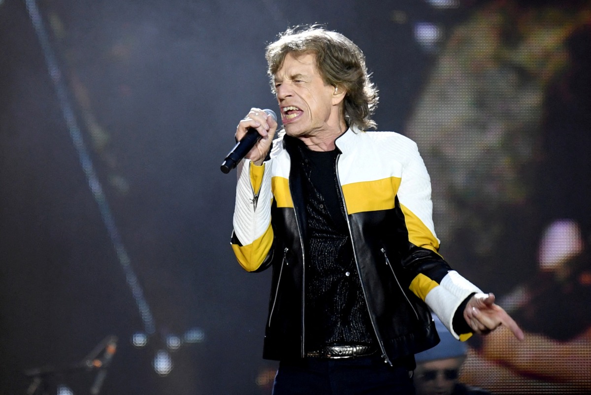 FILE PHOTO: Mick Jagger of The Rolling Stones performs during a concert of the 