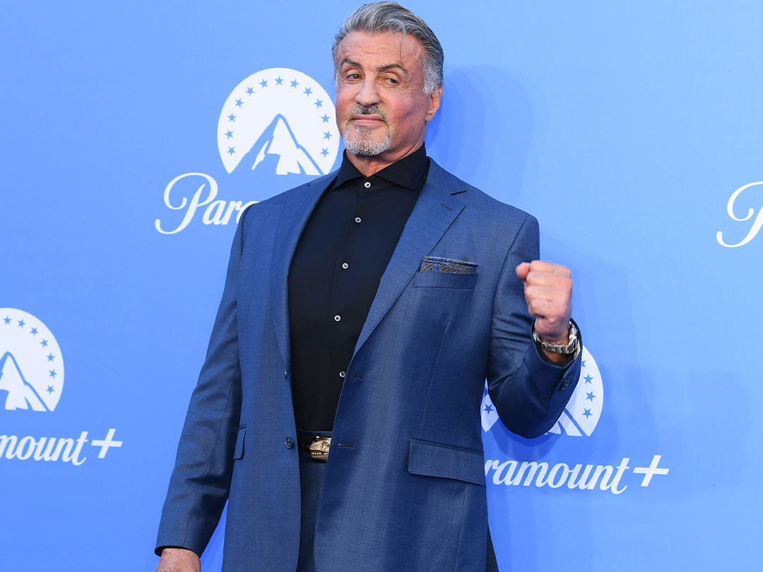 Sylvester Stallone Pic: Twitter / Paramount Plus UK 
