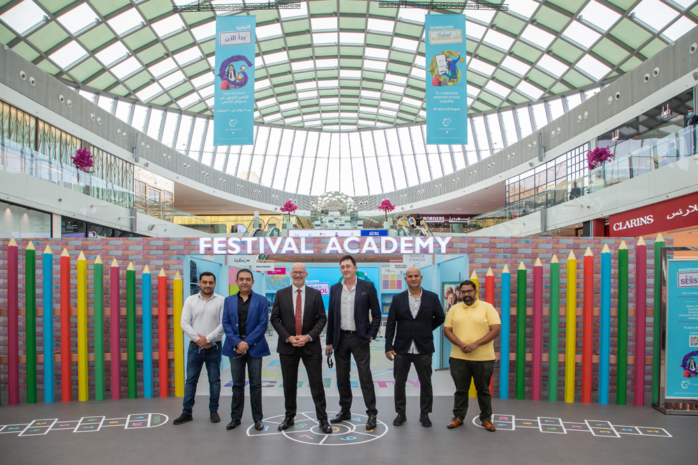 Officials during the launch of back to school campaign under the theme ‘Festival Academy’. 
