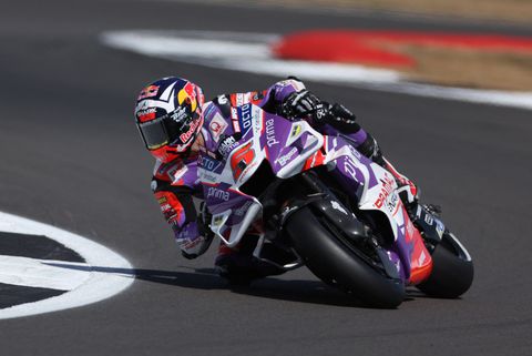 MotoGP - British Grand Prix - Silverstone Circuit, Silverstone, Britain - August 6, 2022 Pramac Racing's Johann Zarco in action during qualifying REUTERS/Paul Childs