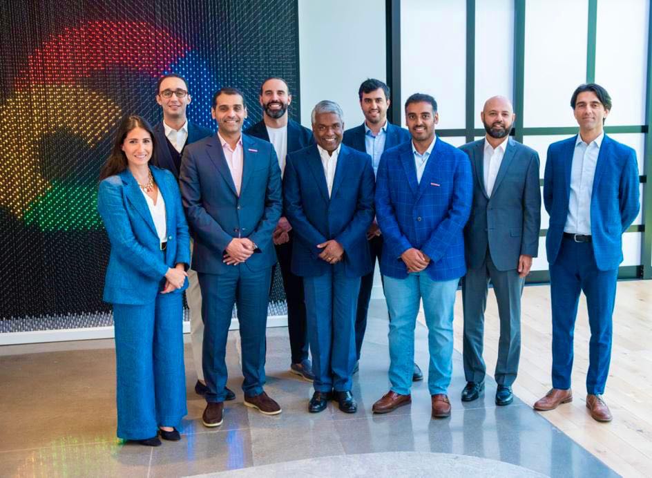 The top executives of Ooredoo Qatar