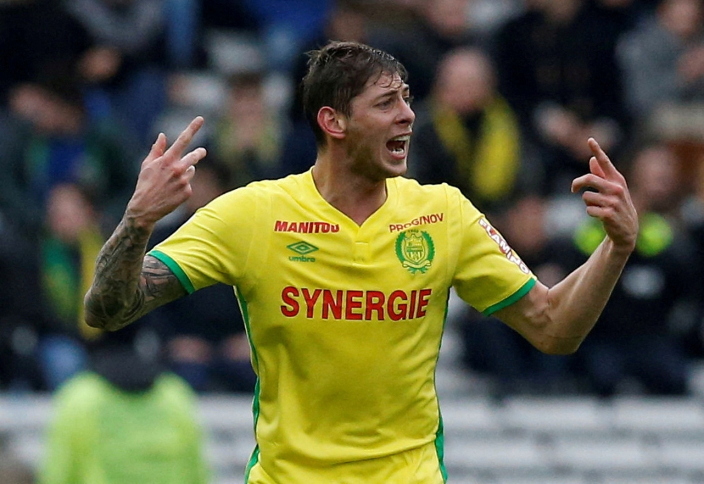 File Photo: Emiliano Sala. (Reuters)