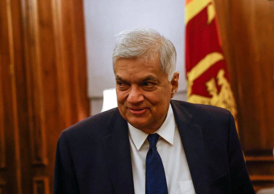 Sri Lanka's President Ranil Wickremesinghe looks on during an interview with Reuters at Presidential Secretariat, amid the country's economic crisis, in Colombo, Sri Lanka August 18, 2022. REUTERS/ Dinuka Liyanawatte

