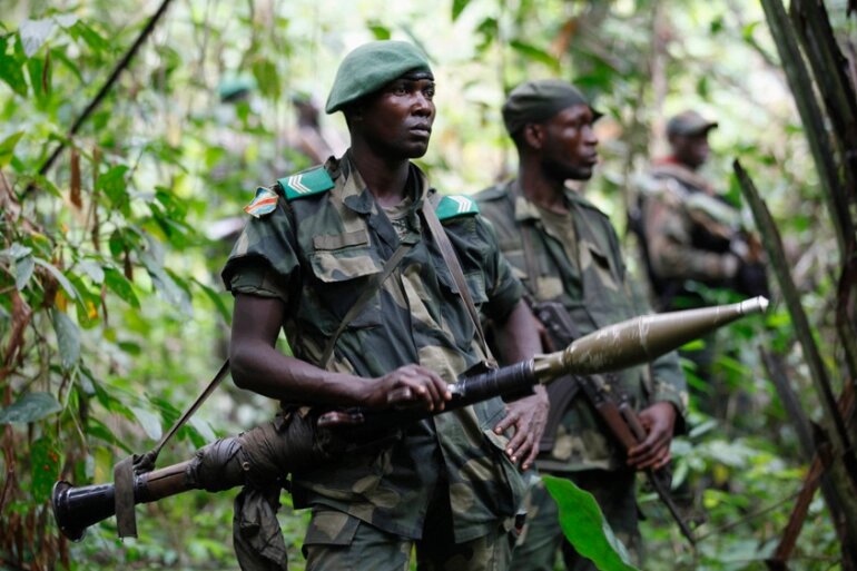 The Democratic Republic of the Congo's army began an offensive to oust the armed group from its bases in the northeast last year [File: Kenny Katombe/Reuters]