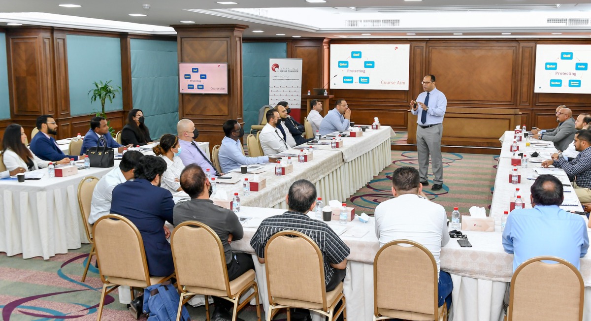 Participants during the 'Anti-Money Laundering' training session.