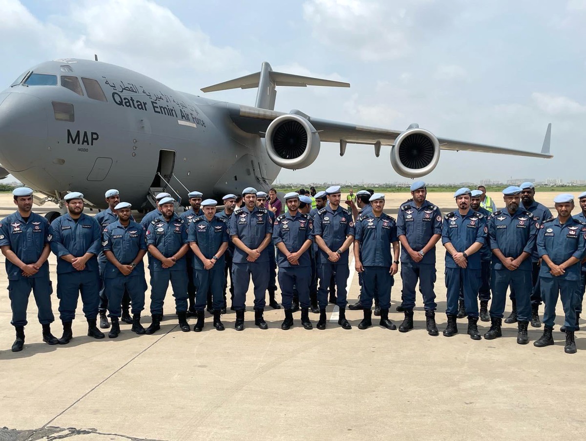 Qatar has also deployed its International Search and Rescue Group of the Internal Security Force (Lekhwiya) to take part in search and rescue operations in flood-hit areas of Pakistan. 