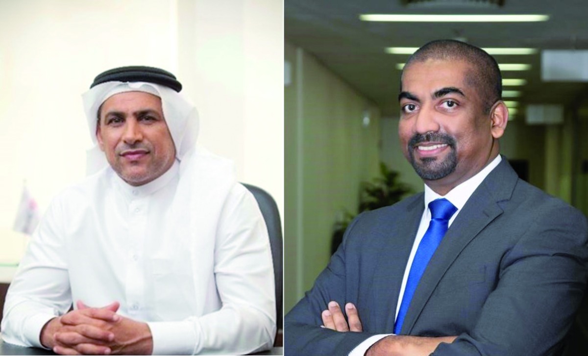 HSBC Qatar's CEO Abdul Hakeem Mostafawi (left) and Director, Head of Securities Services Markets and Securities Services Shreen Abeysekera