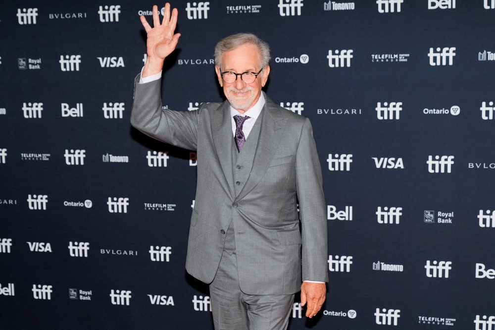 Director Steven Spielberg attends the world premiere of 