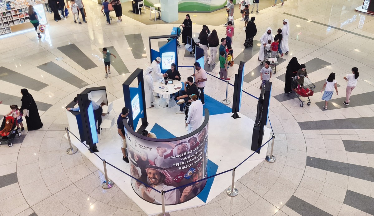 QIB’s interactive stand.